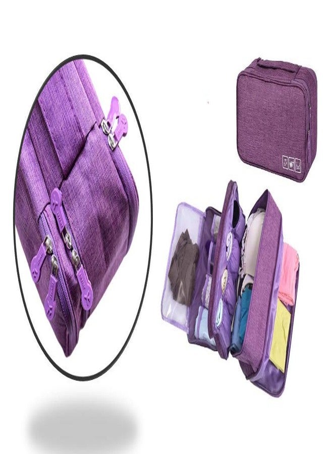 sukee Undergarments and Innerwear Storage Case Organiser Travel Pouch Bag | Multi Color - Image 3